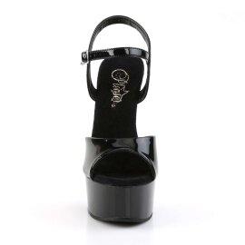 Pleaser Sandales CAPTIVA-609 Noir EU-38/US-8