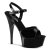 Pleaser Sandales CAPTIVA-609 Noir EU-38/US-8