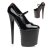 Pleaser Sandales FLAMINGO-887FH Noir Rouge EU-35/US-5