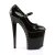 Pleaser Sandales FLAMINGO-887FH Noir Rouge EU-35/US-5