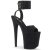 Pleaser Sandales FLAMINGO-891 Noir EU-41/US-11