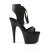 Pleaser Sandales ADORE-700-14 Noir EU-38/US-8