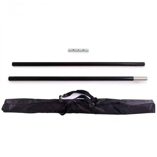 Ensemble de barres X-Pole X-Stage PRO Silicone Noir 45 mm