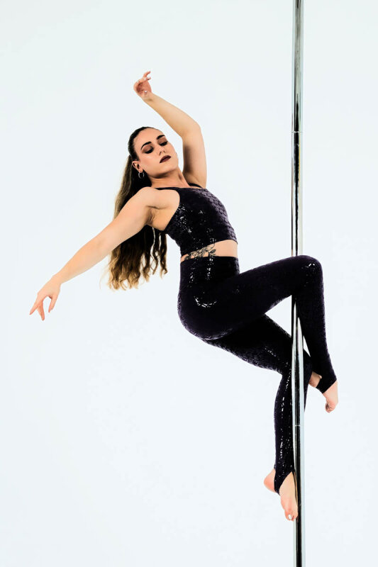 Nova Polewear Leggings Collantes Sans Coutures Noir S