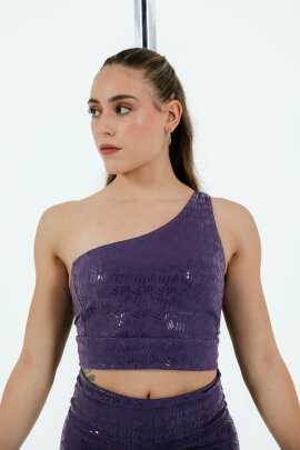 Nova Polewear Haut Asymétrique Violet XS