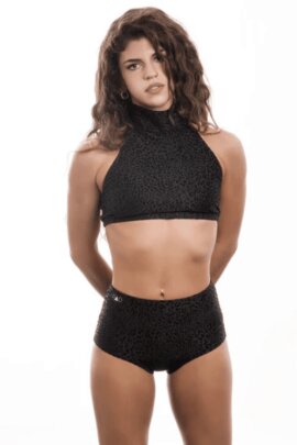 RAD Haut Eve Glitter Noir XL