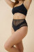 Lunalae Short High Waist Blake Mesh Noir M