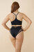Lunalae Short High Waist Blake Mesh Noir L