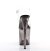 Pleaser Sandales FLAMINGO-808T Transparent Argent Fumée EU-37/US-7