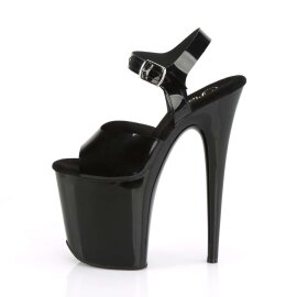 Pleaser Sandales FLAMINGO-808N Noir EU-39/US-9