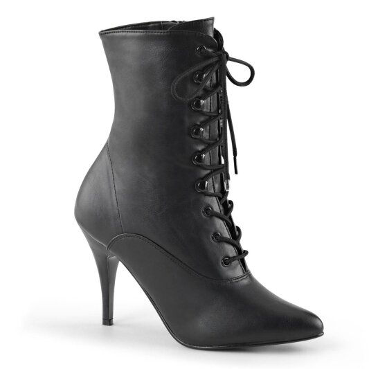 Pleaser VANITY-1020 Bottines Cuir synthétique Noir EU-37/US-7