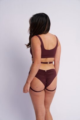 Lunalae Short Low Waist Kehlani Cacao XL