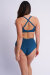Lunalae Short High Waist Bellani Sarcelle M