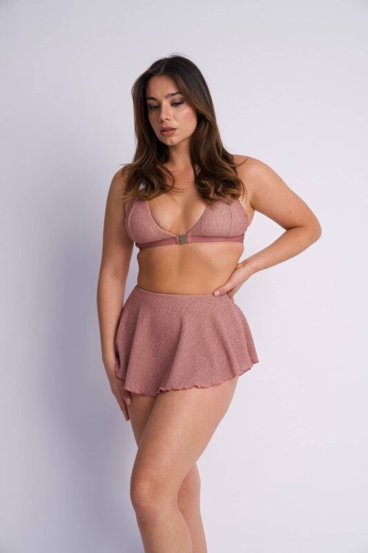 Lunalae Short Free Flow High Waist Or Rose Lurex XS