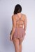 Lunalae Short Free Flow High Waist Or Rose Lurex XS