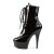 Pleaser Bottines DELIGHT-1020 Noir EU-36/US-6