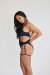 Lunalae Body Pixie Bleu Noir Lurex