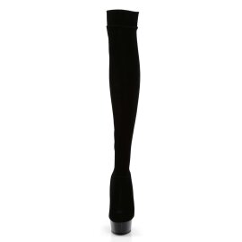 Pleaser Bottes cuissardes DELIGHT-3002 Noir EU-37/US-7