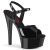 Pleaser GLEAM-609 Sandales à plateforme Vernis Noir EU-38/US-8