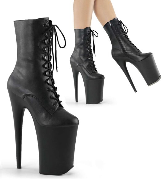 Pleaser Bottines INFINITY-1020 Noir EU-36/US-6