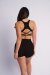 Lunalae Haut Bridget Strappy Noir M