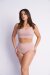 Lunalae Short Lure You High Waist Garter Taupe XL