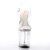 Pleaser Sandales XTREME-808 Transparent Argent EU-38/US-8