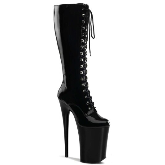 Pleaser Bottes INFINITY-2020 Noir EU-39/US-9