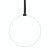PoleSports Cerceau aérien Suspension sans point Ø 26,9 mm Blanc