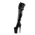 Pleaser Bottes cuissardes INFINITY-3028 Noir EU-39/US-9