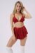 Lunalae Haut Follow Me Rouge Noël L