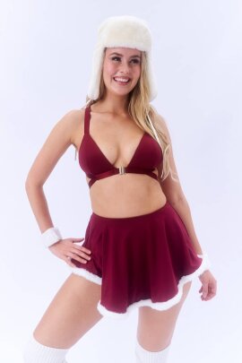 Lunalae Haut Follow Me Bordeaux Noël S