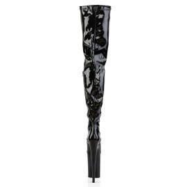 Pleaser Bottes cuissardes INFINITY-4000 Noir EU-37/US-7