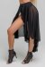 i-Style Jupe Pareo Crystal Mesh Noir XS-S