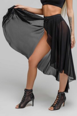 i-Style Jupe Pareo Crystal Mesh Noir M-L