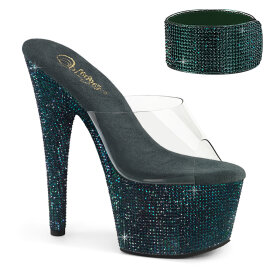Pleaser BEJEWELED-712RS Mules à plateforme...