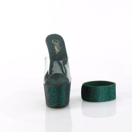 Pleaser BEJEWELED-712RS Mules à plateforme...