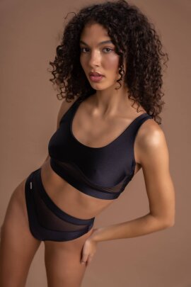 Paradise Chick Haut Gigi Active Noir XL