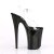 Pleaser Sandales INFINITY-908 Transparent Noir EU-36/US-6