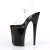 Pleaser Sandales INFINITY-908 Transparent Noir EU-39/US-9