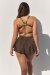 Lunalae Short Free Flow Or Noir Lurex