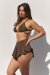 Lunalae Short Free Flow Or Noir Lurex