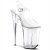 Pleaser Sandales INFINITY-908 Transparent Argent EU-38/US-8