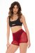 Paradise Chick Short Medusa Mesh Rouge Cerise