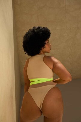Rolling Haut Hunter Neon Beige L