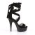 Pleaser Sandales DELIGHT-671 Noir EU-39/US-9