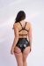 Lunalae Haut Follow Me Effet Verni Noir XL