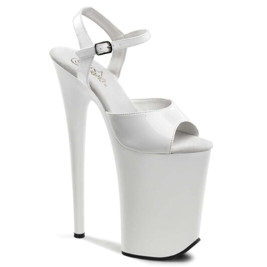Pleaser Sandales INFINITY-909 Blanc EU-39/US-9