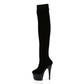 Pleaser Bottes cuissardes ADORE-3002 Noir EU-38/US-8