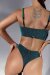 Polerina Haut Pixi Sarcelle Lurex